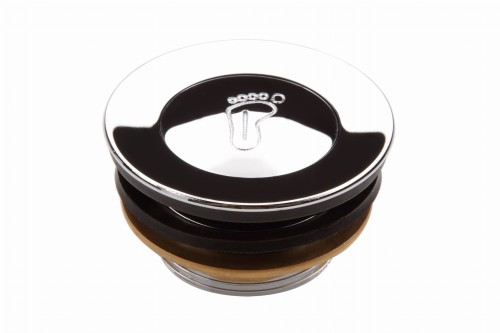 Korek do brodzika okrągły Click-Clack chrom Deante