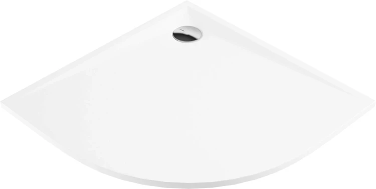 Brodzik akrylowy półokrągły 90x90 Kerria Plus Deante