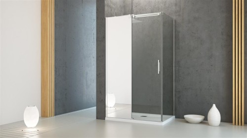 Kabina Radaway Espera KDJ Mirror 140x90x200 lewa przejrzysta