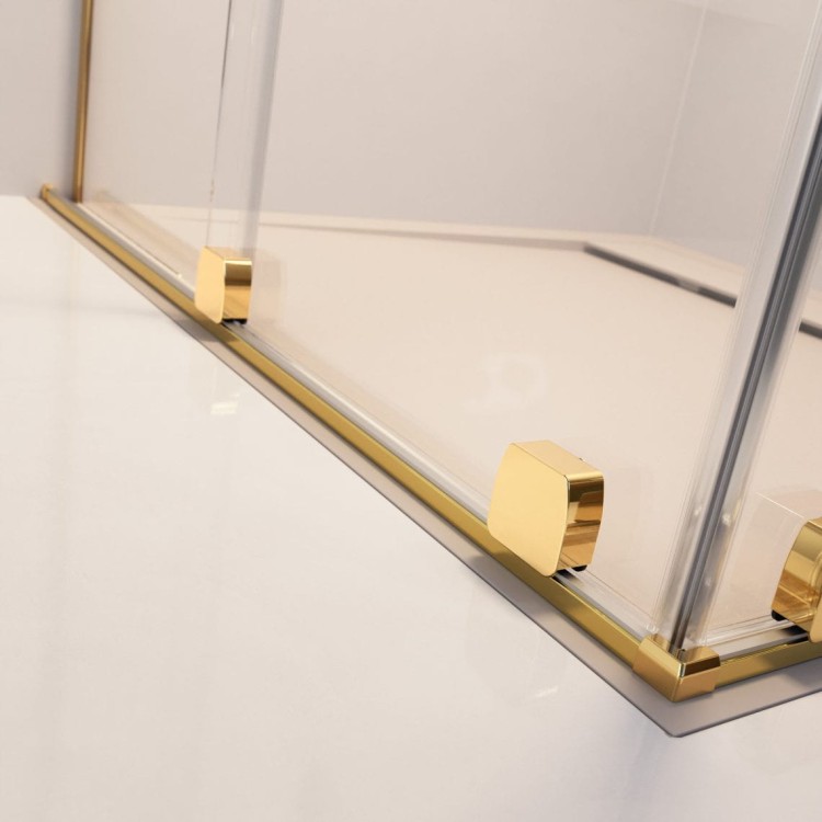 Kabina prysznicowa Furo Gold KDJ 100x80x200 Radaway prawa złota