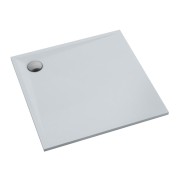 Brodzik kwadratowy LIBRA Smooth White 80x80 Schedpol Schedline, biały