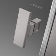 Kabina prysznicowa Radaway Nes Brushed Nickel KDJ I prawa