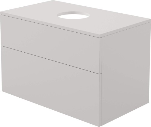 Szafka umywalkowa z blatem 80x52x47 kaszmir Prizma Deante