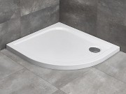 Brodzik asymetryczny Radaway Delos E 100x90x4,5 lewy