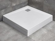 Brodzik kwadratowy Radaway Argos C z nóżkami 100x100x14,5x2