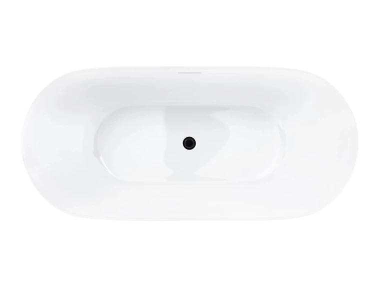 Wanna wolnostojąca olvena v041xlbl 170 cm korek klik klak czarny