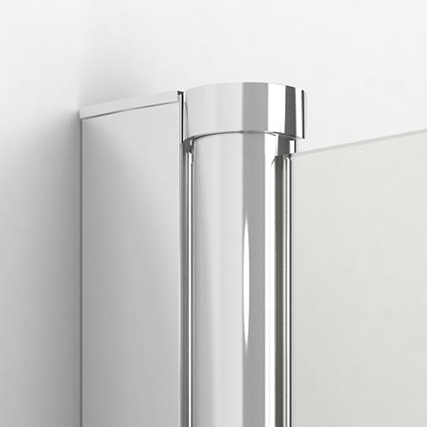 Kabina półokrągła New Trendy New Soleo 90x90x195 szkło czyste