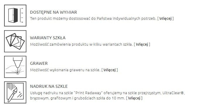 Kabina prysznicowa Radaway Idea White KDD 80x75x200,5 biała