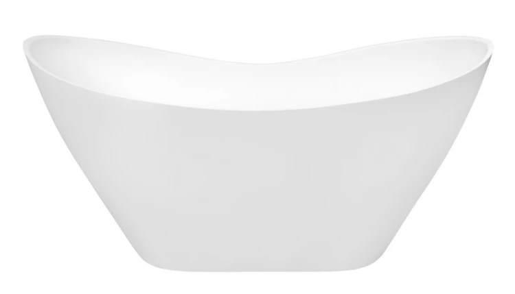 Wanna wolnostojąca Besco VIYA 160x70 cm biała + bateria Decco I