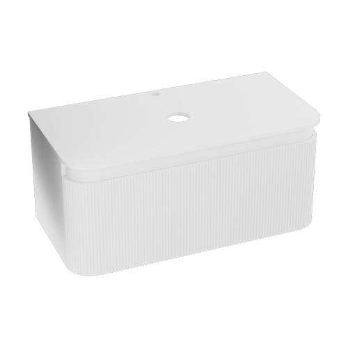 Szafka wisząca z blatem Vermont White 1000 Lavita