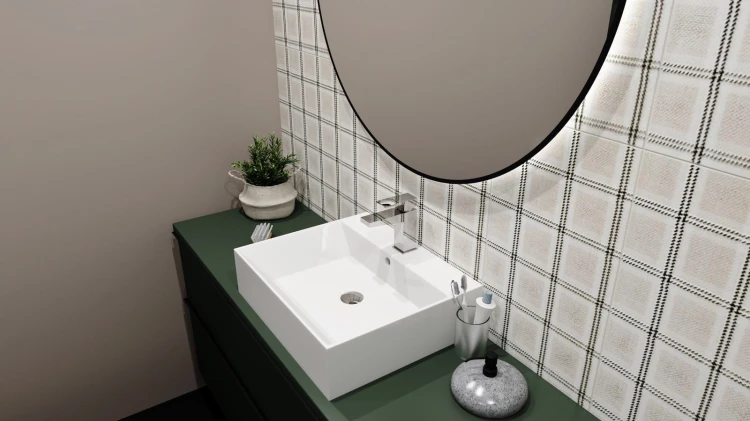 Umywalka nablatowa/wisząca Vista Lavita