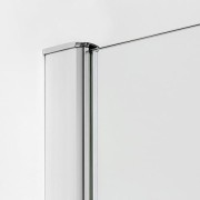 Kabina półokrągła New Trendy New Komfort 80x80x195 szkło czyste