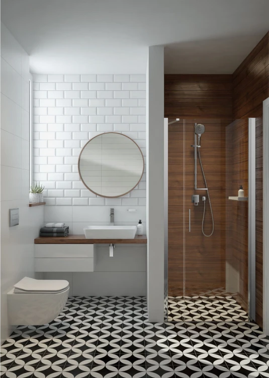 Deante Mokko Półka ścienna Bianco