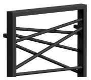 Grzejnik łazienkowy dekoracyjny Radeco Spider 120x53cm