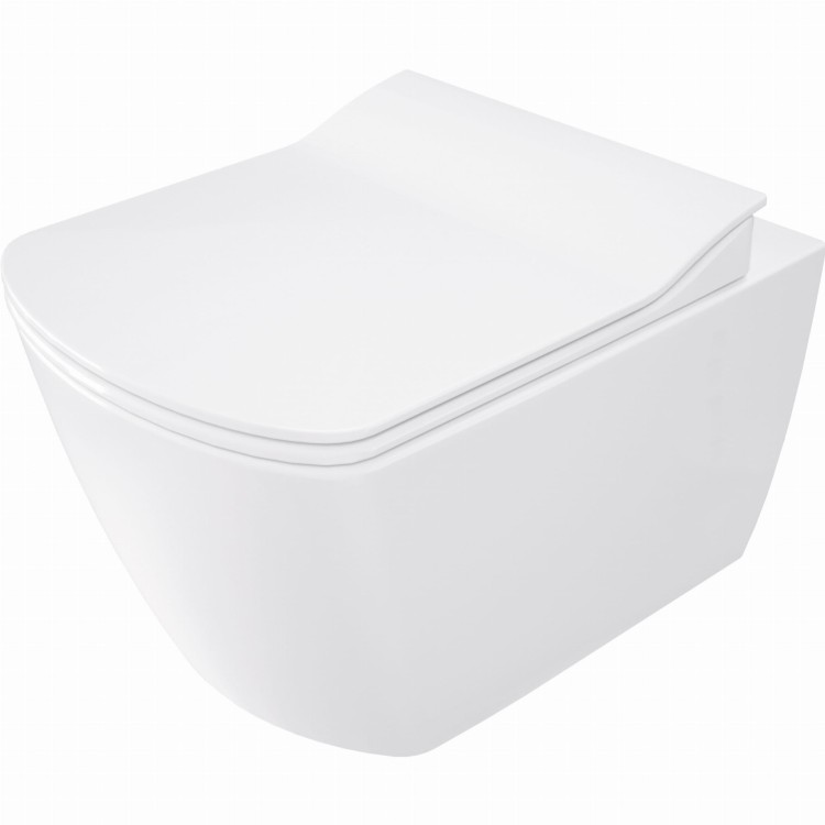 Miska WC z funkcją bidetu - z baterią mieszaczową