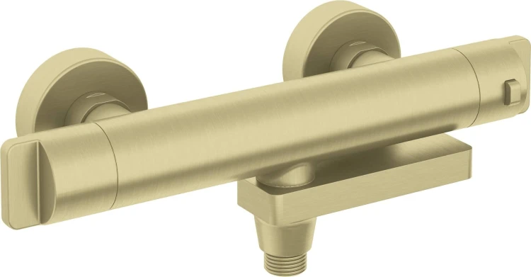 Bateria wannowa termostatyczna Deante złoto szczotkowane