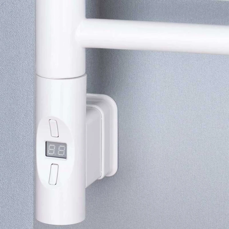 Grzałka elektryczna H+E biała Radeco z kablem lub maskownicą