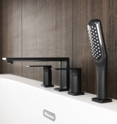 Bateria wannowa otworowa corsan cmb7142bl trino czarna