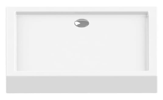 Brodzik prostokątny New Trendy Columbus 120x90x14