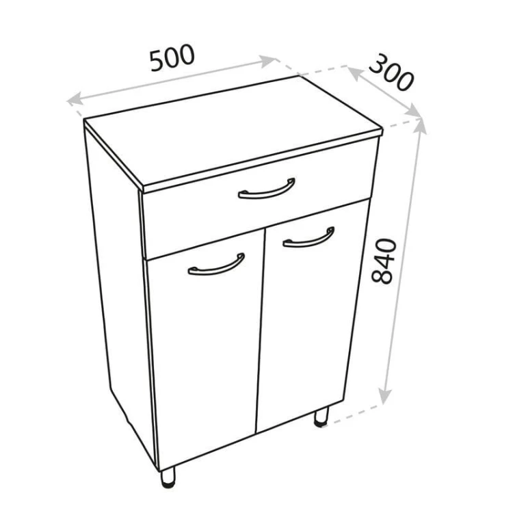 Komoda stojąca Basic Barato 500 Lavita
