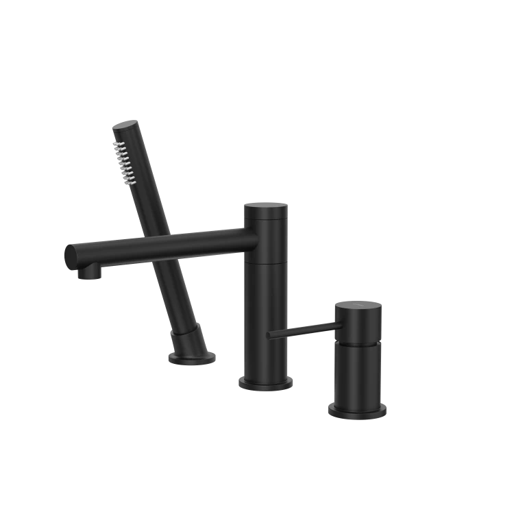 Bateria wannowa otworowa corsan cmb7542bl lugo czarna