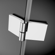 Kabina pięciokątna Radaway Essenza PTJ 80x80x200 prawa przejrzysta