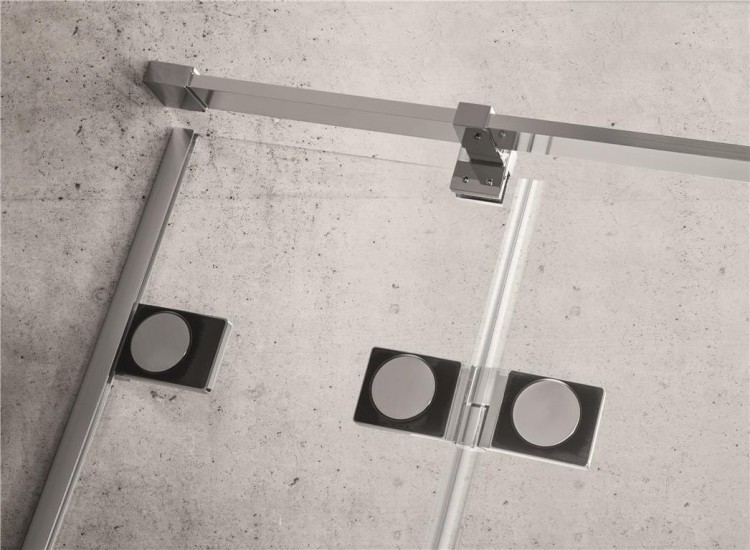 Kabina prostokątna Radaway Euphoria KDJ+S 120x100x200 prawa, szkło przejrzyste