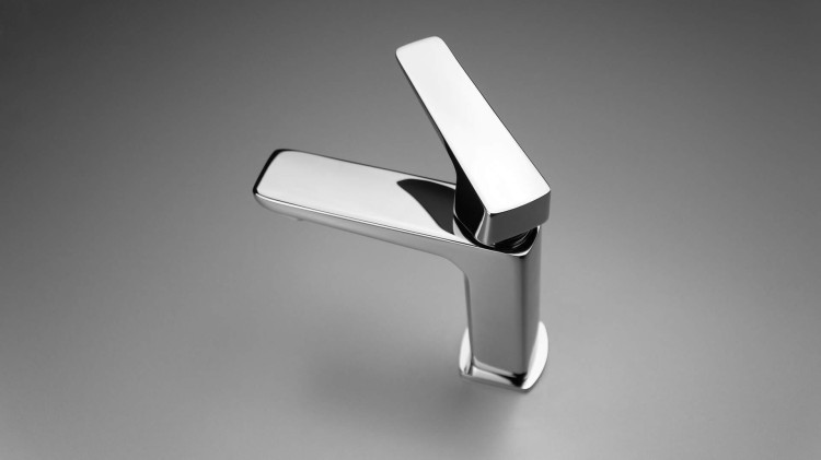 Bateria umywalkowa stojąca chrom Blur Deante