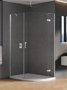 Kabina asymetryczna New Trendy New Merana 120x85x195 lewa, szkło czyste