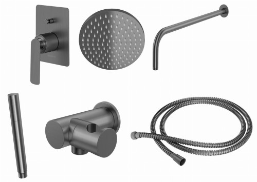 Zestaw prysznicowy Experience Gray KOHLMAN QW210EGR25
