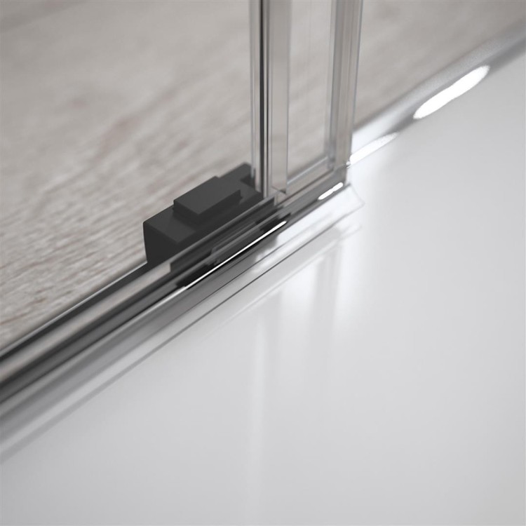 Drzwi Radaway Idea Black DWD 140x200,5 szkło przejrzyste
