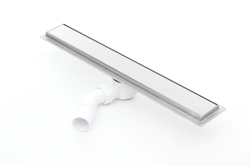 Odpływ liniowy z flanszą Kesmet 70 cm z rusztem Smooth