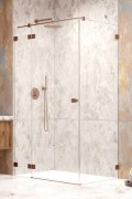 Kabina prysznicowa Essenza Pro Brushed Copper KDJ Radaway lewa miedź