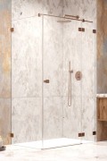 Kabina prysznicowa Essenza Pro Brushed Copper KDJ Radaway prawa miedź