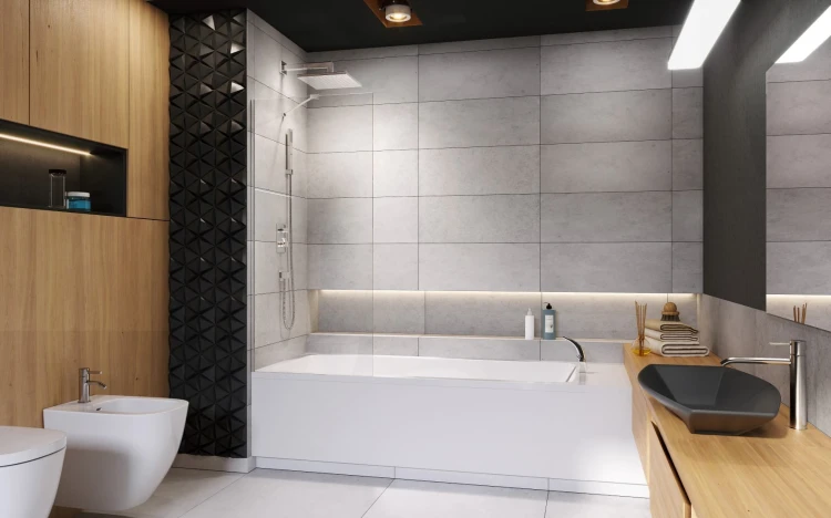 Parawan nawannowy Radaway Modo New PNJ 100x150 szkło przejrzyste