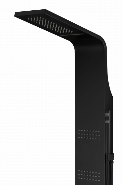 Corsan led kaskada a013a czarny z oświetleniem