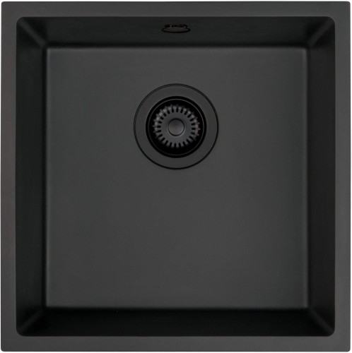 Zlewozmywak granitowy 1-komorowy Corda Deante grafit metalik