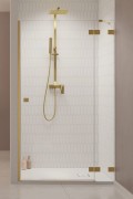 Drzwi prysznicowe Radaway Essenza Pro 8 Brushed Gold DWJ prawe