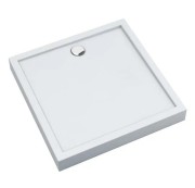 Brodzik kwadratowy Cameron 80x80 Schedpol Schedline, biały