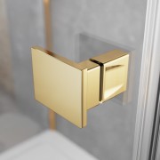 Kabina pięciokątna Radaway Essenza 8 Gold PTJ prawa