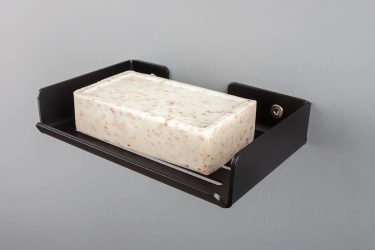 Deante Mokko Mydelniczka ścienna Nero