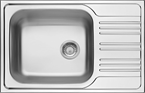 Zlewozmywak 1-komorowy z ociekaczem - satyna Xylo Deante