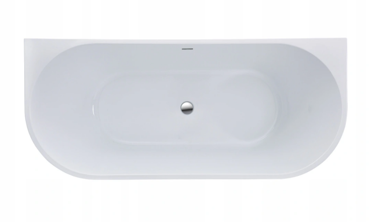 Wanna przyścienna wolnostojąca GAULI LINE 180x75 AD NATURALNIE