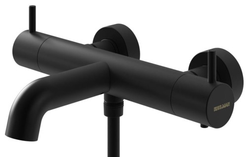 Bateria wannowa termostatyczna czarna Axel Black KOHLMAN QW710AB