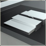 Bateria umywalkowa podtynkowa KOHLMAN Axis QW198N