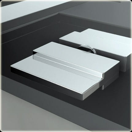 Bateria umywalkowa podtynkowa KOHLMAN Axis QW198N