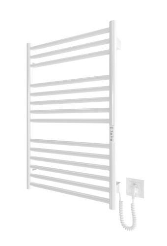 Grzejnik elektryczny suchy HF Greenwich 77x53 biały mat Hygge Family