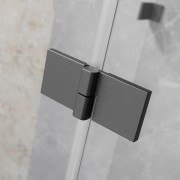 Drzwi prysznicowe Radaway Essenza 8 Brushed GunMetal DWJ lewe