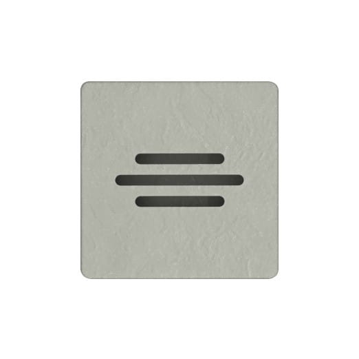 Brodzik kwadratowy PROTOS Cement Stone 80x80 Schedpol Schedline, szary