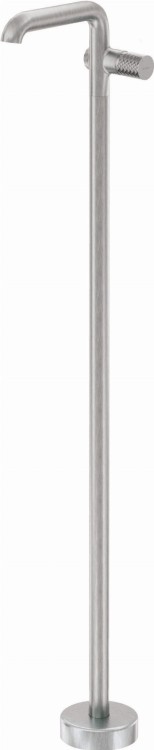 Bateria umywalkowa wolnostojąca Silia Hexa Deante stal szczotkowana